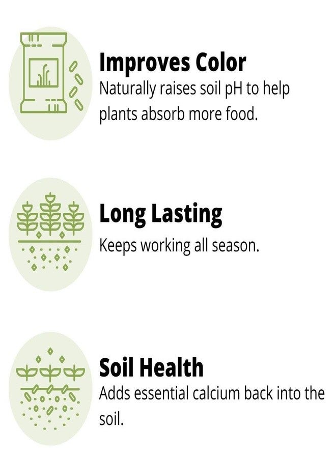 Earth Science Fast Acting Lime - Instantly Raise pH of Soil & Reduce Nutrient Runoff for Improved Growth & Color - Long Lasting Lawn Care with Calcium (2.5lb) - Image 3